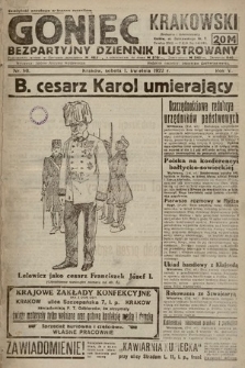 Goniec Krakowski : bezpartyjny dziennik popularny. 1922, nr 90