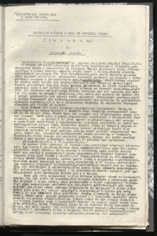 Komunikat Radiowy z dnia 18 stycznia 1943 - wydanie poranne