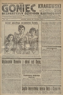 Goniec Krakowski : bezpartyjny dziennik popularny. 1922, nr 112