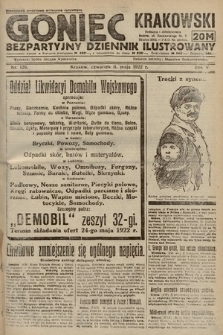 Goniec Krakowski : bezpartyjny dziennik popularny. 1922, nr 126