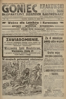 Goniec Krakowski : bezpartyjny dziennik popularny. 1922, nr 136