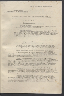 Komunikat Radiowy z dnia 16 października 1943 - wydanie poranne