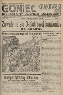 Goniec Krakowski : bezpartyjny dziennik popularny. 1922, nr 149
