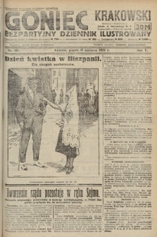Goniec Krakowski : bezpartyjny dziennik popularny. 1922, nr 161