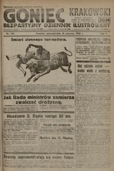Goniec Krakowski : bezpartyjny dziennik popularny. 1922, nr 164