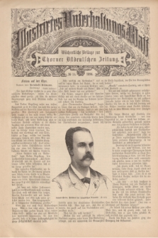 Illustrirtes Unterhaltungs-Blatt : Wöchentliche Beilage zur Thorner Ostdeutschen Zeitung. 1894, № 34 ([26 August])