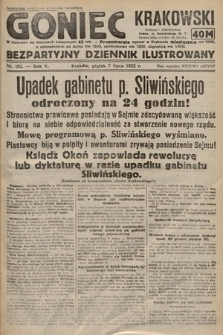 Goniec Krakowski : bezpartyjny dziennik popularny. 1922, nr 182