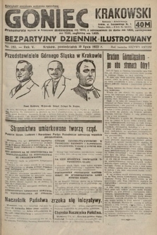Goniec Krakowski : bezpartyjny dziennik popularny. 1922, nr 185