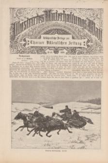 Illustrirtes Unterhaltungs-Blatt : Wöchentliche Beilage zur Thorner Ostdeutschen Zeitung. 1899, № 48 ([26 November])