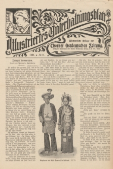Illustriertes Unterhaltungsblatt : Wöchentliche Beilage zur Thorner Ostdeutschen Zeitung. 1901, № 10 ([3 März])