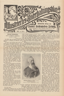 Illustriertes Unterhaltungsblatt : Wöchentliche Beilage zur Thorner Ostdeutschen Zeitung. 1901, № 11 ([10 März])