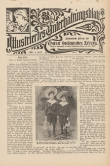Illustriertes Unterhaltungsblatt : Wöchentliche Beilage zur Thorner Ostdeutschen Zeitung. 1901, № 14 ([31 März])