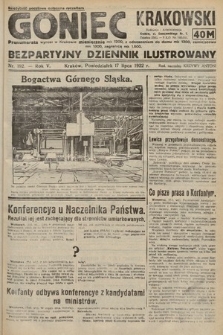 Goniec Krakowski : bezpartyjny dziennik popularny. 1922, nr 192