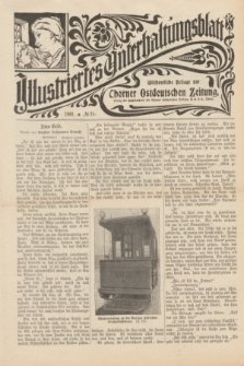 Illustriertes Unterhaltungsblatt : Wöchentliche Beilage zur Thorner Ostdeutschen Zeitung. 1901, № 24 ([9 Juni])