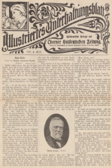 Illustriertes Unterhaltungsblatt : Wöchentliche Beilage zur Thorner Ostdeutschen Zeitung. 1901, № 29 ([14 Juli])