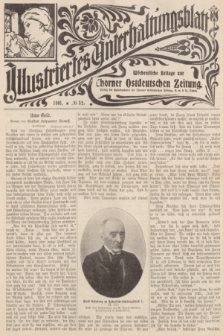 Illustriertes Unterhaltungsblatt : Wöchentliche Beilage zur Thorner Ostdeutschen Zeitung. 1901, № 32 ([4 August])