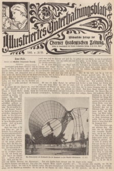 Illustriertes Unterhaltungsblatt : Wöchentliche Beilage zur Thorner Ostdeutschen Zeitung. 1901, № 38 ([15 September])