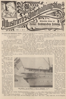 Illustriertes Unterhaltungsblatt : Wöchentliche Beilage zur Thorner Ostdeutschen Zeitung. 1901, № 43 ([20 Oktober])