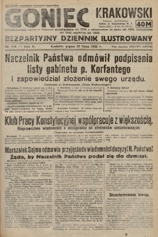 Goniec Krakowski : bezpartyjny dziennik popularny. 1922, nr 196