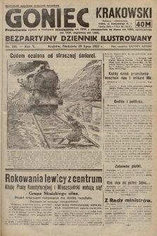 Goniec Krakowski : bezpartyjny dziennik popularny. 1922, nr 198