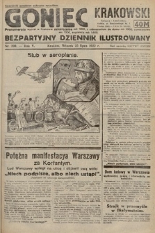 Goniec Krakowski : bezpartyjny dziennik popularny. 1922, nr 200