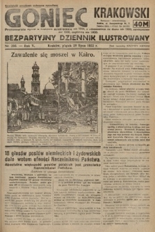 Goniec Krakowski : bezpartyjny dziennik popularny. 1922, nr 203