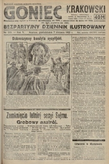 Goniec Krakowski : bezpartyjny dziennik popularny. 1922, nr 213