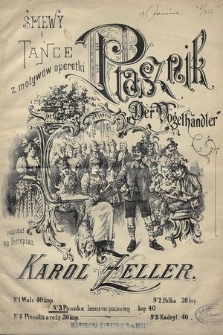 Śpiewy i tańce z motywów operetki Ptasznik („Der Vogelhändler”). No. 3, Jeszcze raz ptaszku mój