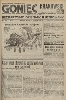 Goniec Krakowski : bezpartyjny dziennik popularny. 1922, nr 229