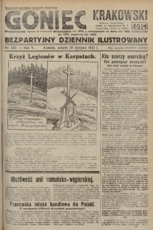 Goniec Krakowski : bezpartyjny dziennik popularny. 1922, nr 235