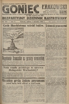Goniec Krakowski : bezpartyjny dziennik popularny. 1922, nr 239