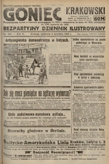 Goniec Krakowski : bezpartyjny dziennik popularny. 1922, nr 240