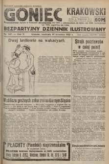 Goniec Krakowski : bezpartyjny dziennik popularny. 1922, nr 247