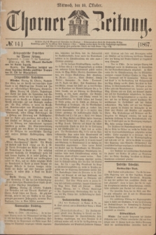 Thorner Zeitung. 1867, № 14 (16 Oktober)