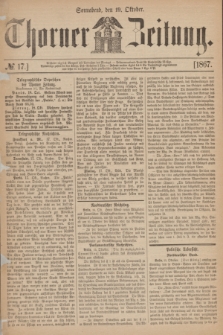 Thorner Zeitung. 1867, № 17 (19 Oktober)