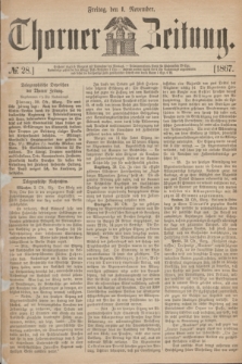 Thorner Zeitung. 1867, № 28 (1 November)