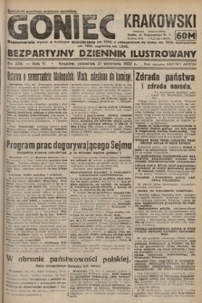 Goniec Krakowski : bezpartyjny dziennik popularny. 1922, nr 258