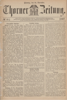Thorner Zeitung. 1867, № 48 (24 November)