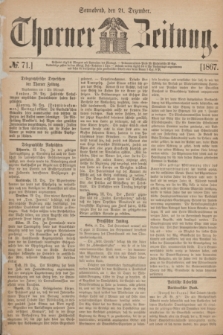 Thorner Zeitung. 1867, № 71 (21 Dezember)