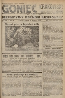 Goniec Krakowski : bezpartyjny dziennik popularny. 1922, nr 264