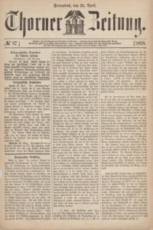 Thorner Zeitung. 1868, № 97 (25 April)