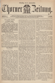 Thorner Zeitung. 1868, № 204 (1 September)