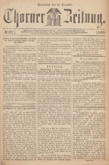 Thorner Zeitung. 1868, № 292 (12 December)