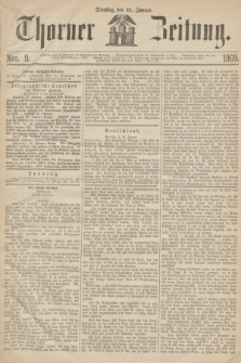 Thorner Zeitung. 1869, Nro. 9 (12 Januar)