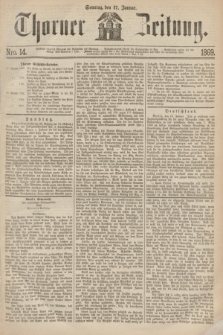Thorner Zeitung. 1869, Nro. 14 (17 Januar)