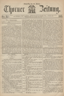 Thorner Zeitung. 1869, Nro. 23 (28 Januar)
