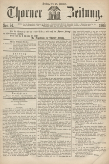 Thorner Zeitung. 1869, Nro. 24 (29 Januar)