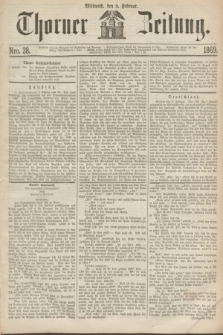 Thorner Zeitung. 1869, Nro. 28 (3 Februar)