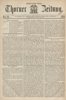 Thorner Zeitung. 1869, Nro. 38 (14 Februar)