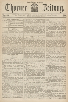 Thorner Zeitung. 1869, Nro. 59 (11 März)